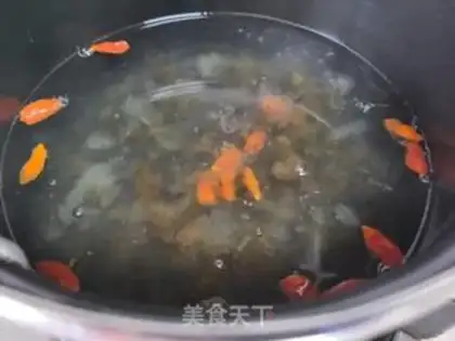 Make Peach glue step 5