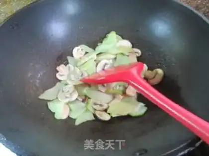 Make Mushrooms, Fried Peaches step 10
