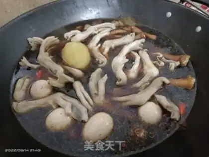 Make Old chicken paws, duck palms step 5