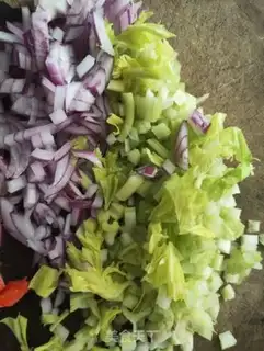 Make Shrimp rice step 2