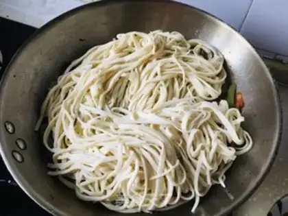Make Handmade ramen step 8