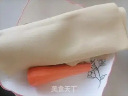 Make Carrot, bean peel step 0
