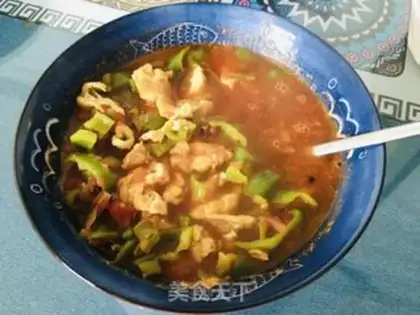 Make Spicy egg tomato noodles step 9
