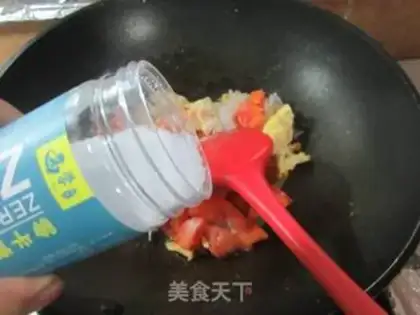 Make Tomato eggs and tacos step 9