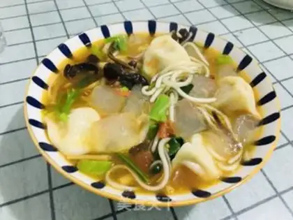 Make Powder dumplings step 3