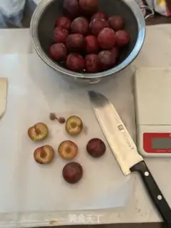 Make Plum red tea pound cake step 9