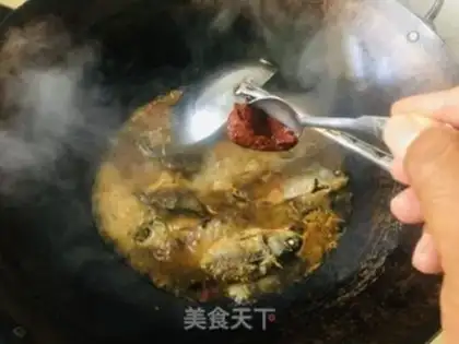 Make The soybeans are burning the fish step 5