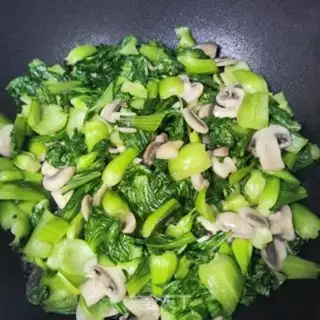 Make Mushrooms and cabbage step 6