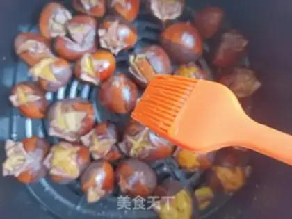 Make Honey roasted chestnuts step 5