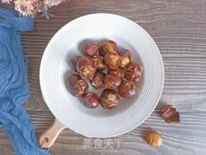 Make Honey roasted chestnuts step 7