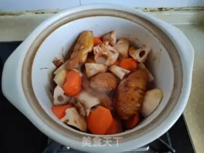 Make Chicken wing stew step 5