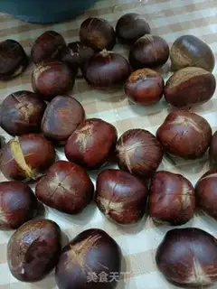 Make Air-cooked roast chestnuts step 2