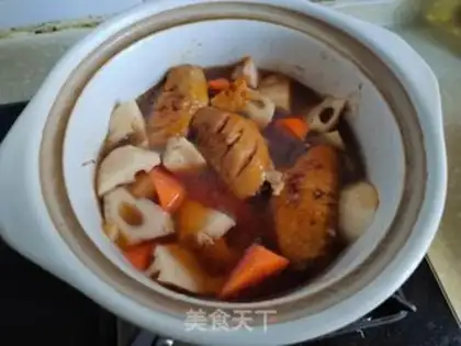 Make Chicken wing stew step 6
