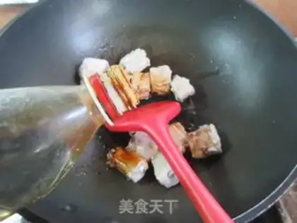 Make Red fried chicken wing ribs step 4