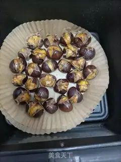 Make Air-cooked roast chestnuts step 6