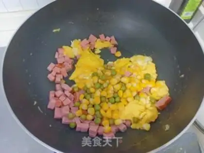 Make A grapefruit fried rice step 6