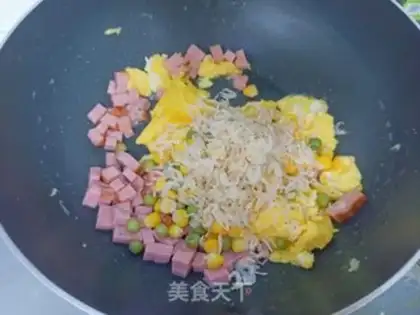 Make A grapefruit fried rice step 7