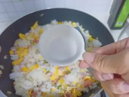 Make A grapefruit fried rice step 9