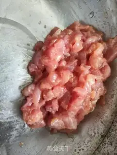 Make Shrimp meat and rice step 2