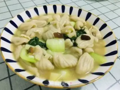 Make Chicken soup, noodle nest step 10