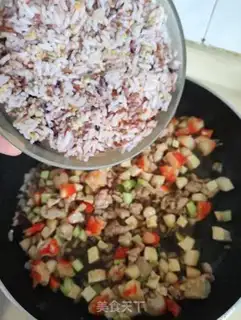 Make Shrimp meat and rice step 9