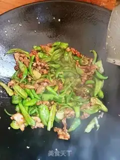 Make Chili fried meat step 6