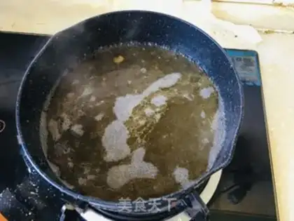Make Chicken soup, noodles step 2