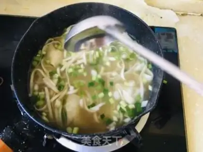 Make Chicken soup, noodles step 6