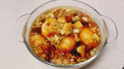 Make Red sugar boiled eggs step 6