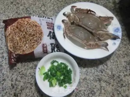 Make Crab noodle step 0