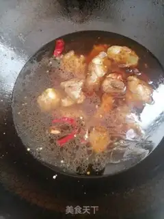 Make Potato burn ribs step 6