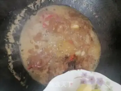 Make Potato burn ribs step 7