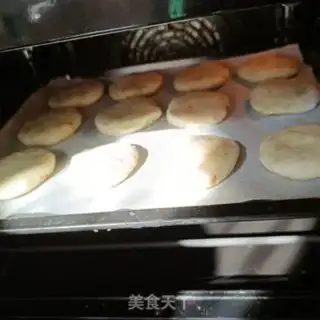 Make Cream bean cake step 16