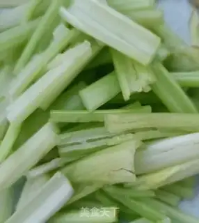 Make Ham sausage and celery step 2