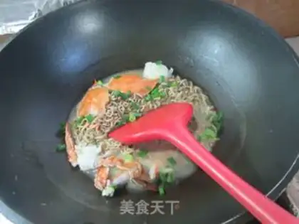 Make Crab noodle step 7