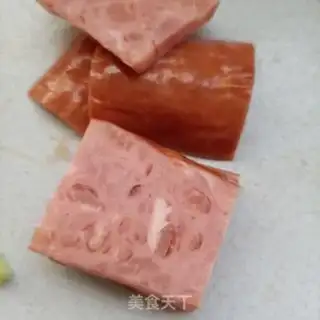 Make Ham sausage and celery step 3