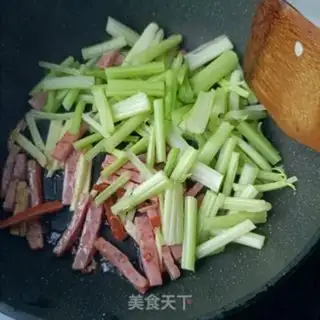 Make Ham sausage and celery step 7