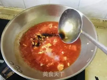 Make Tomato egg noodles step 3