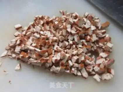 Make A fragrance with a white meat dumpling step 2