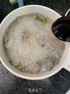 Make Beef fan soup step 8