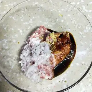 Make Pork eggplant dumplings step 5