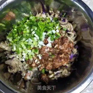 Make Pork eggplant dumplings step 7