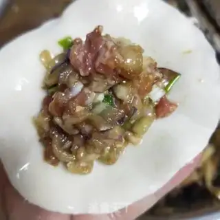 Make Pork eggplant dumplings step 10