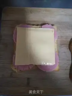 Make Ham cheese sandwich step 1