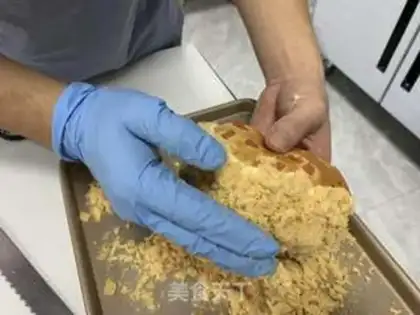 Make Ham pine bun step 9