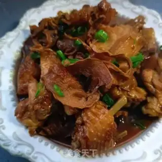 Make Chicken wings dry the beans step 5