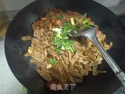 Make Dry bean horns step 9