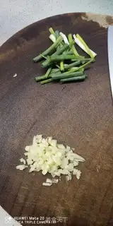 Make Clear the potatoes step 2