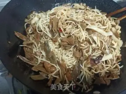 Make Dry bean horns step 16