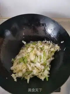 Make Pyramid and cabbage step 3